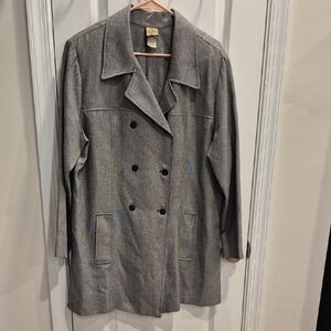 Gray Blazer Plus Size 16
